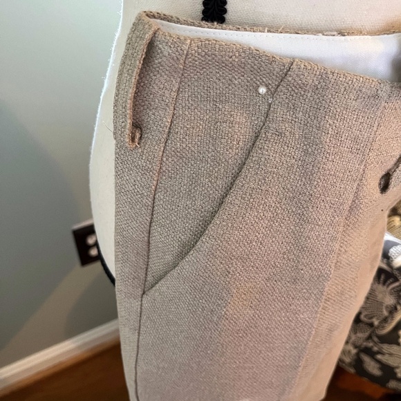 Heavyweight linen shorts - Picture 5 of 8